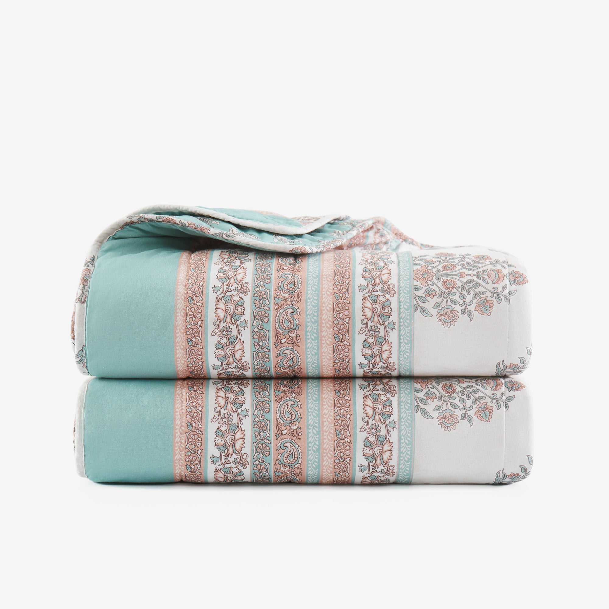 Clay/Teal | 60" x 50"