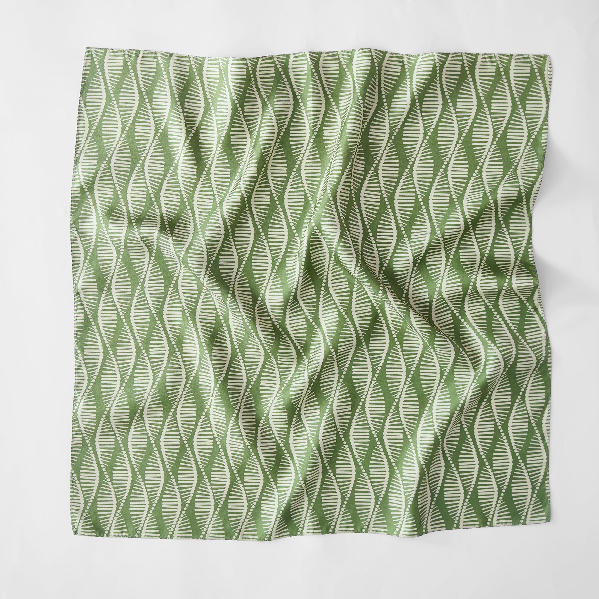 Green/Cream | 26" x 26"