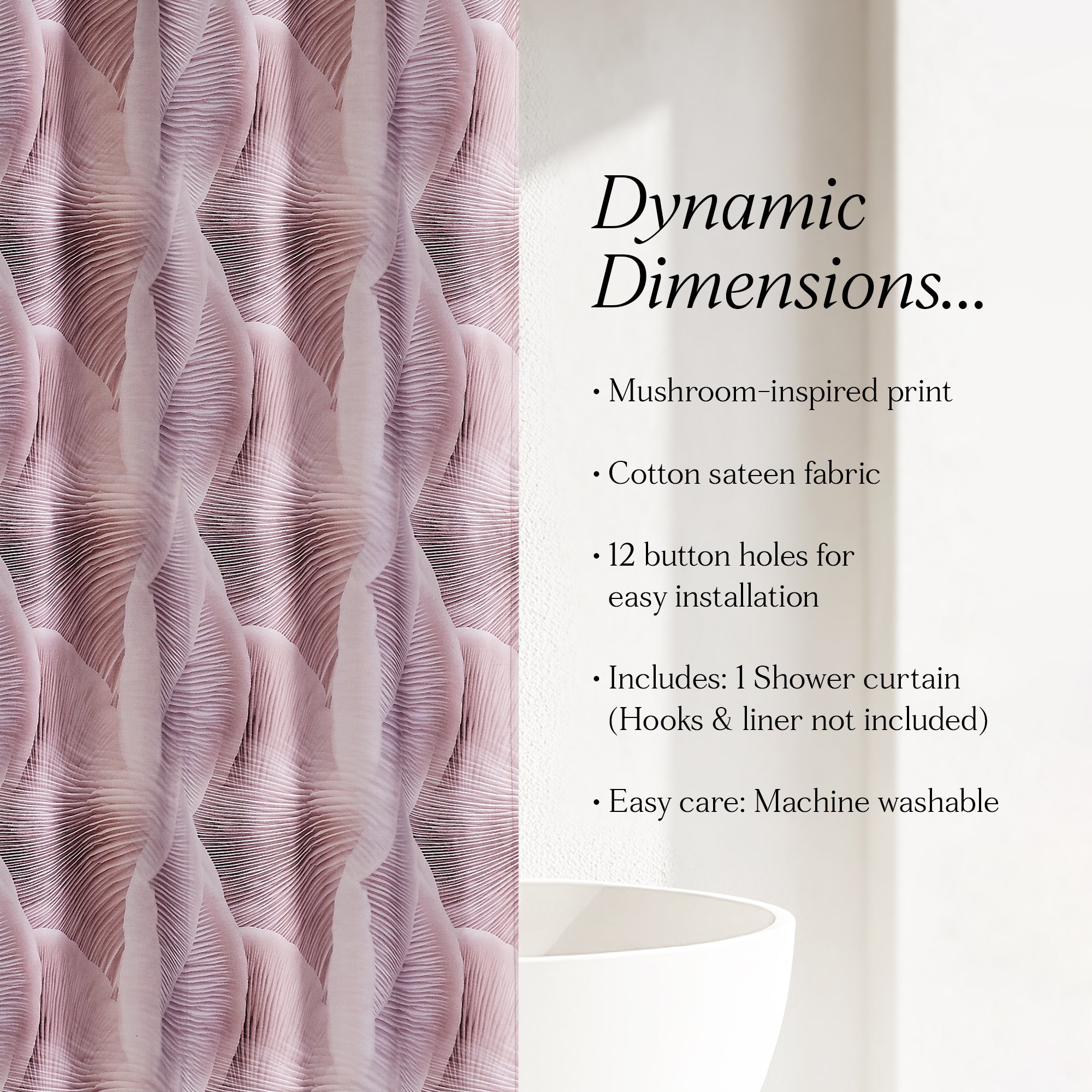 Dusty Pink | 72" x 72"