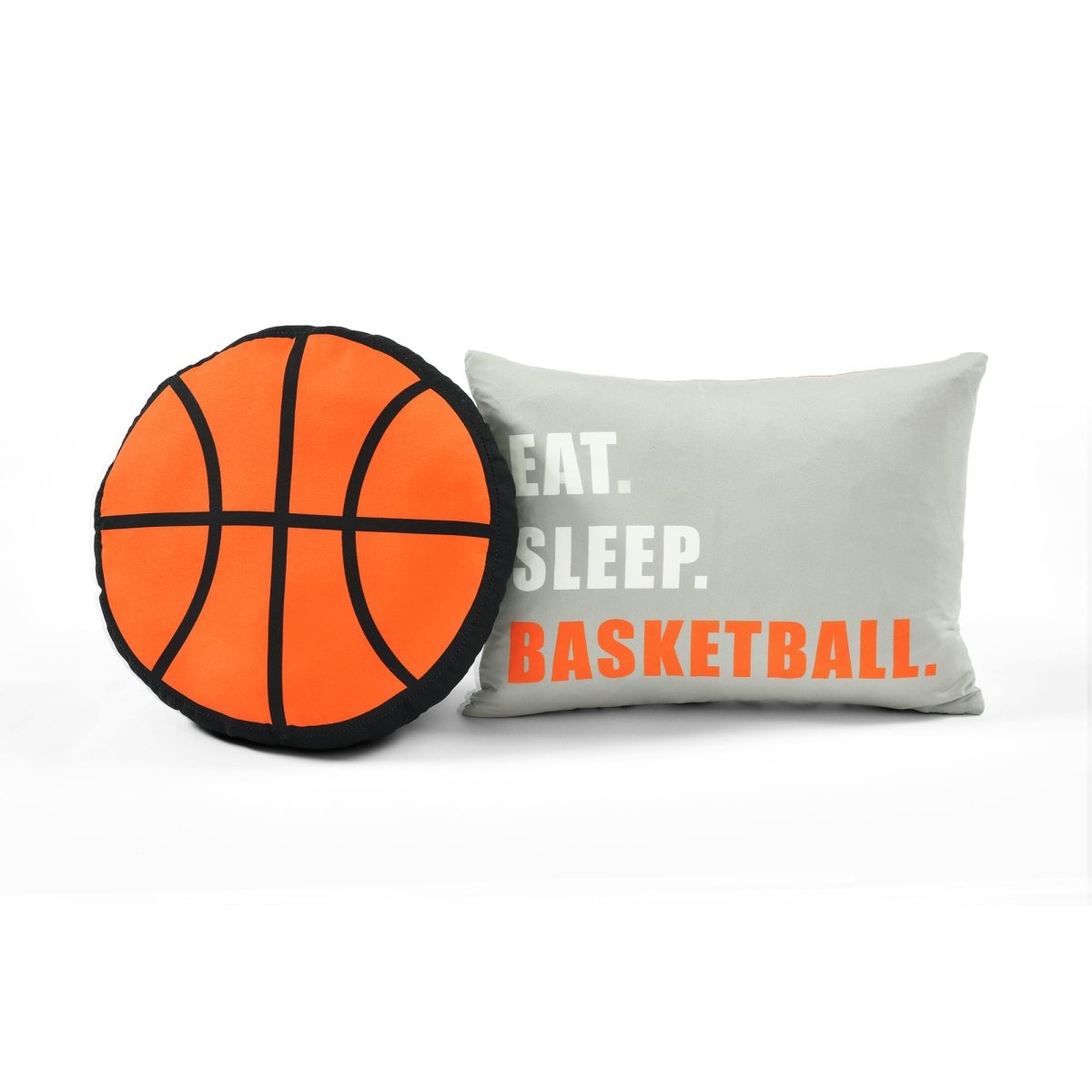 Basketball Game Reversible Quilt Set
