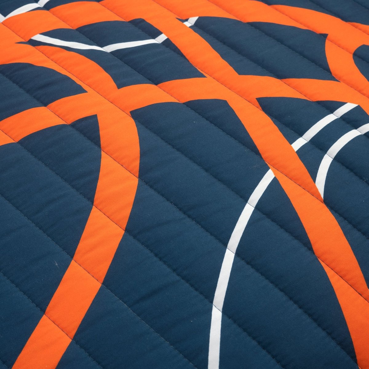 Basketball Game Reversible Quilt Set